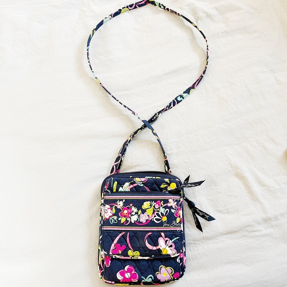 Vera Bradley Crossbody in Ribbons